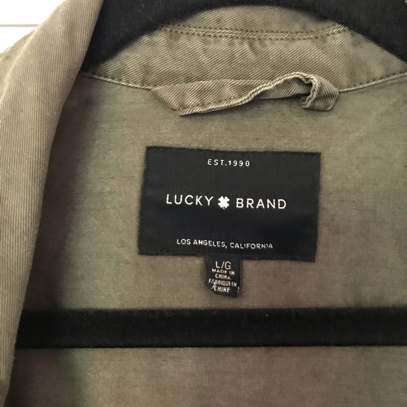 Lucky Brand light weight cargo jacket - Picture 2 of 4